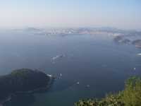 Voir l'image Bra04450-Rio_pain_sucre---GM--IMGP0788.JPG : Baía de Guanabara