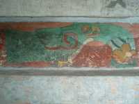 Voir l'image 01_03_00310.Mexico_teotihuacan.IMG_0910.JPG : Le temple des Conques à plumes