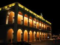 Voir l'image 09_01_00130.Campeche_Ville.IMG_2153.JPG : Palais municipal sur le Zocalo